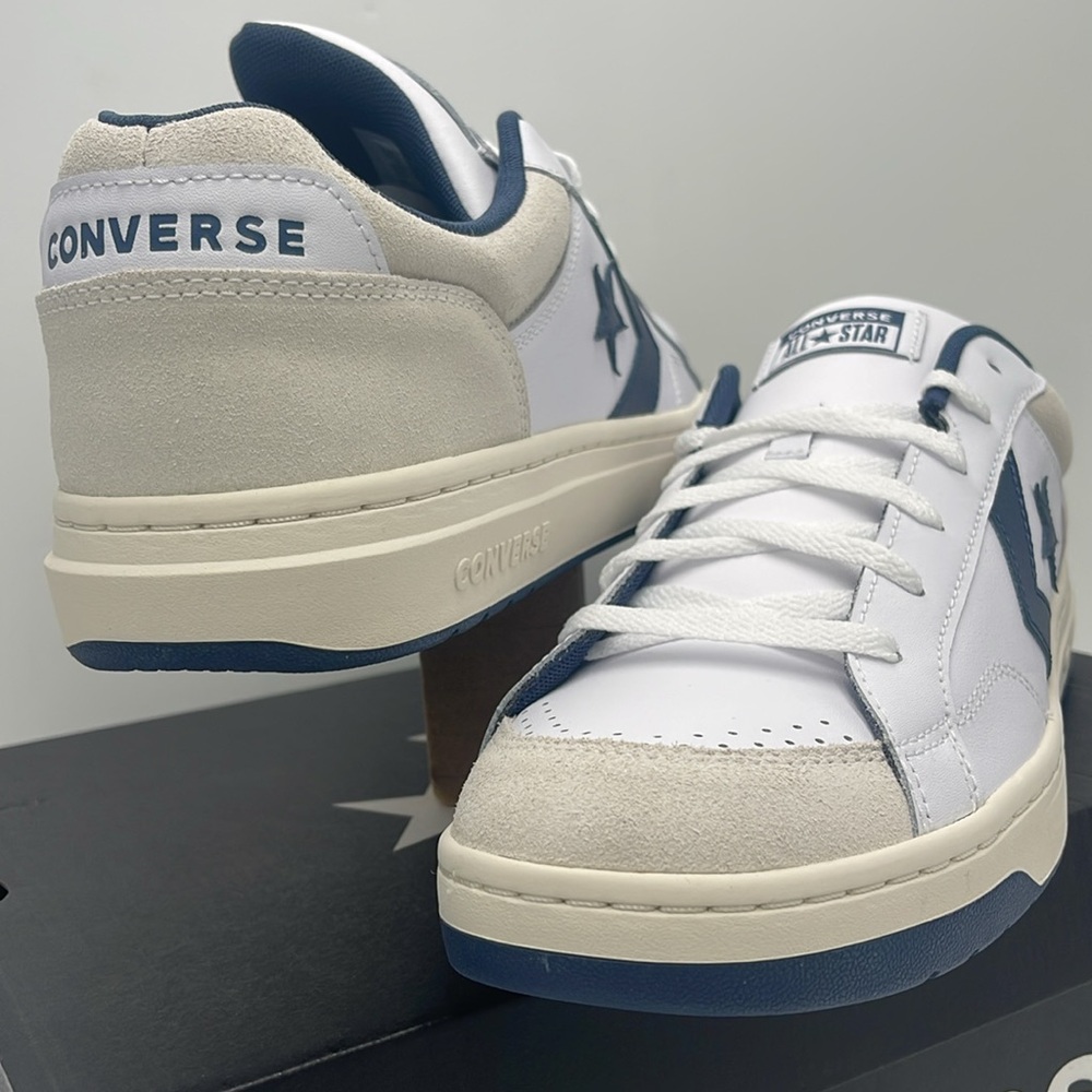 Converse Men’s Sneakers A10124C
PRO BLAZE CLASSIC OX WHITE/NAVY/VAPOROUS GRAY - Picture 8 of 16